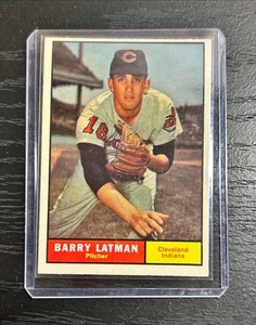 1961 Topps Barry Latman EX-EX/MT Set Break #560 (A) - Picture 1 of 2