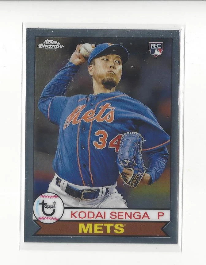 2023 Topps Chrome Lids #793 Kodai Senga ('79 Topps) RC Rookie Mets - Image 1 of 1