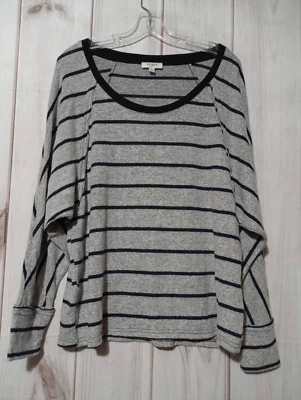 Suéter Umgee Damas Gris Medio Azul Marino Suave De Gran Tamaño Acogedor Peso Ligero Foto 1 de 4