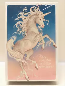 NEU Vintage Springbock Einhorn 100 Stück Puzzle VERSIEGELT (1985) 7" x 10,5" PZL4729 - Bild 1 von 4