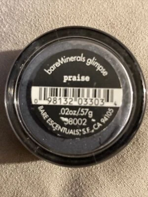 bareMinerals PRAISE Glimpse Shadow Eyecolor 0.57g Bare Escentuals Minerals NEW - Image 1 of 4