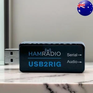 USB2RIG USB Audio Adapter Support PTT with VOX Control for KENWOOD YAESU ICOM - Zdjęcie 1 z 11