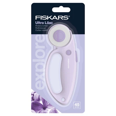 Fiskars Rotationsschneider: gerade: Ultraflieder: 45 mm Steppen Nähen Schneiderei - Bild 1 von 3