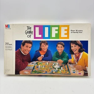 DE COLECCIÓN El Juego de la Vida 1991 Milton Bradley COMPLETO Clásico Familia Niños - Imagen 1 de 9