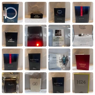 Frascos de perfume de diseñador para hombres muestras elige aromas, envío combinado y descuento Foto 1 de 4