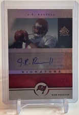 J.R. Russell 2005 Reflections Autograph Auto Rookie RC Card #SR-JR Buccaneers