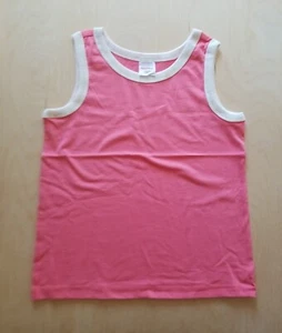 NWOT HANNA ANDERSSON PINK WATERMELON RINGER TANK TOP SHIRT 140 10 - Picture 1 of 5