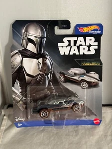 2024 Mattel Hot Wheels Star Wars Mandalorian Character Car-New - Picture 1 of 2