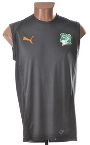 IVORY COAST 2017/2018 TRAINING FOOTBALL VEST SHIRT JERSEY PUMA M - Picture 1 of 7