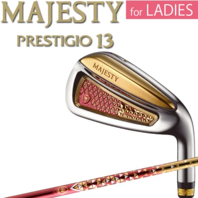 Für Damen majesty Golf Japan 2024 PRESTIGIO 13 Eisen #5.6.Aw Or Sw TL760 Maruman - Bild 1 von 4