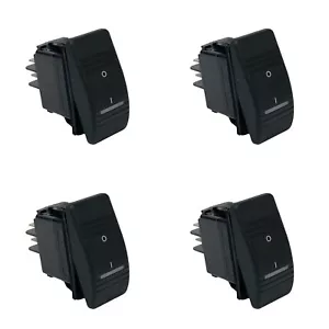 (Qty 4) Carling Technologies VA9AB20 Rocker Switch 15A, 5 Pin - Foto 1 di 10