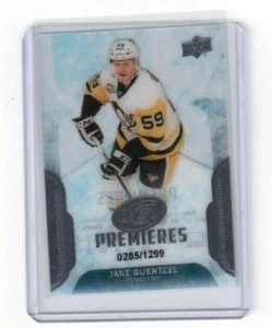2016-17 Upper Deck Ice Premieres Card # 117 Jake Guentzel Pittsburgh Penguins  - Picture 1 of 2