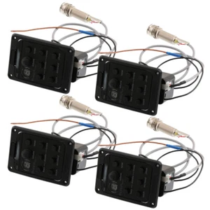 4pcs Presys Blend 301 Dual Mode Guitar Preamp EQ Tuner Piezo Pickup Mic Beat - Picture 1 of 7