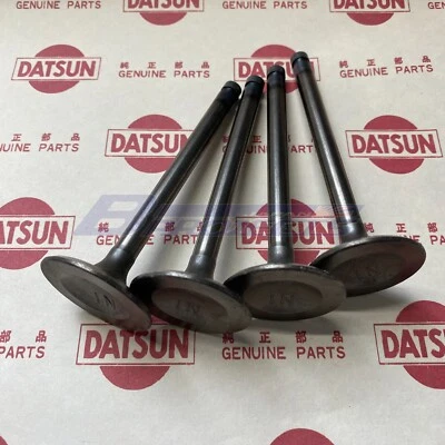 DATSUN A14 A15 Intake Valves 37mm Genuine (Fits NISSAN Sunny B210 B310 140Y) - Image 1 of 4