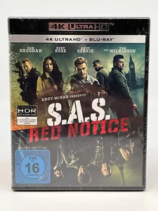 S.A.S. Red Notice - 4K Ultra HD UHD Blu-ray Magnus Martens NEU OVP - Bild 1 von 2