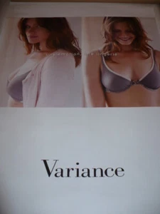 AFFICHE POSTER GEANT VARIANCE 2008 180x120 TBE NON PLIEE / Comme NEUVE - Foto 1 di 1