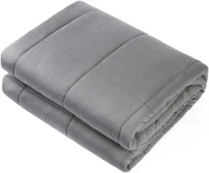 Adult Weighted Blanket Queen Size (15lbs 60”x80”) Dark Grey - Picture 1 of 3