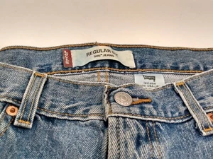 Pantalones de mezclilla vintage Levi's EE. UU. regulares 505 36 cintura x 30 piezas  - Imagen 1 de 10