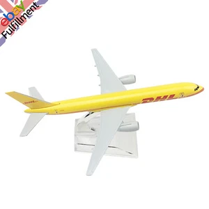 1/400 16cm DHL B757 Cargo Transportation Airplane Model Alloy Plane Aircraft a - Picture 1 of 12