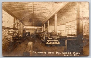 Summer's New Dry Goods Store Guymon Oklahoma OK 1912 Real Photo RPPC - Picture 1 of 2