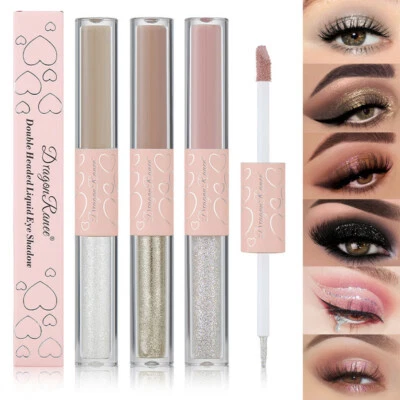 Brillo Líquido Sombra de Ojos Brillo Sombra de Ojos Barra Impermeable Ojos Maquillaje Regalos ∂ Foto 1 de 4