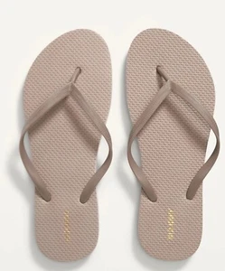Old Navy Flip Flops Strandsandalen für Damen braun Größe 8 NEU! - Bild 1 von 1