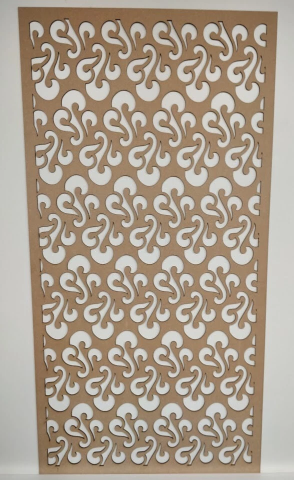 Radiator Cabinet Decorative Screening Perforated 3,4&6mm thick MDF laser cut PP3 - image 1 of 1