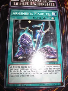 YU-GI-OH! COMMUNE ARMEMENTS MAUDITS BP03-FR169 NEUF MINT FRANCAIS - Picture 1 of 1