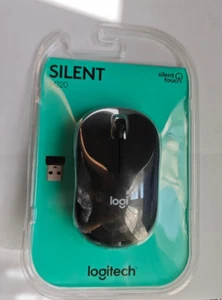 Logitech - M220 SILENT Wireless Optical Ambidextrous Mouse - Wireless - Graphite - Afbeelding 1 van 3