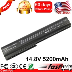 Battery for HP Pavilion DV7 DV7t DV8 HDX18 480385-001 464059-141 HSTNN-IB75 New - Picture 1 of 11