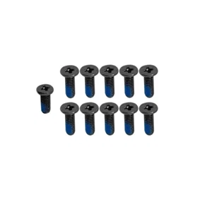 BLACK 11PCS Bottom Base Cover Case screws For ASUS Chromebook CX1400 CX1500 - Picture 1 of 3