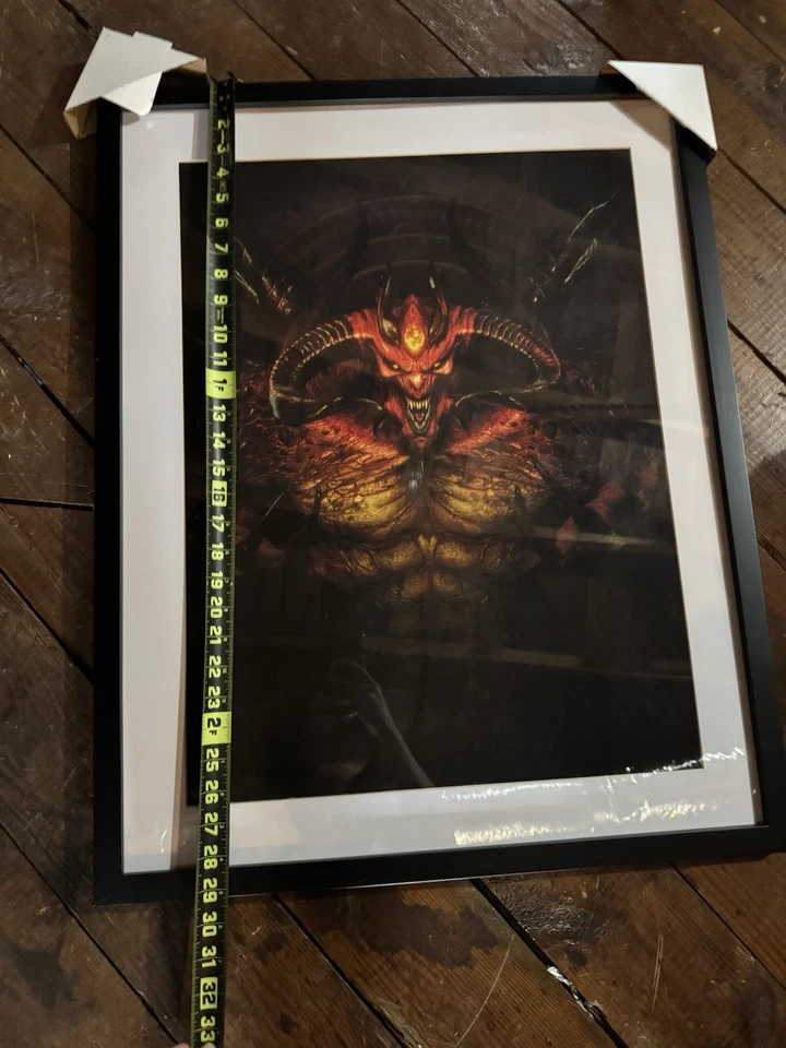 Diablo IV Framed Poster Print  - Image 1 of 3