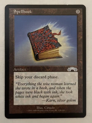 1 x Spellbook Exodus MTG Magic the Gathering LP - Image 1 of 2