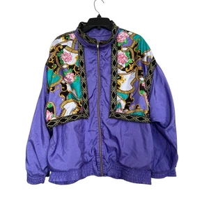 Vintage Indications Sz XL Nylon Windbreaker Full Zip - Picture 1 of 7