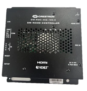 Crestron DM-RMC-4KZ-100-C 4K Digital Media 8G+ Receiver and Room Controller - Picture 1 of 8