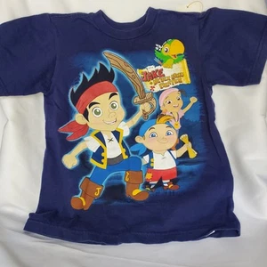 De colección Disney Store Jake y los Piratas del País de Nunca Jamás T Shirr Azul Xs 4 - Imagen 1 de 5