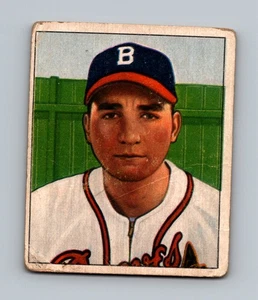 1950 Bowman #74 Johnny Antonelli Rookie LOW GRADE Vintage Baseball Card - Picture 1 of 2