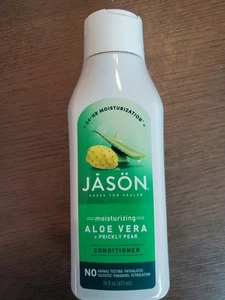 Jason Moisturizing Aloe Vera + Prickly Pear Conditioner, Paraben Free, 16 Oz - Picture 1 of 9