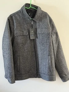 Shaquille O’Neal XLG Herrenjacke mit durchgehendem Reißverschluss neu mit Etikett XLT $ 220 Einzelhandel - Bild 1 von 6