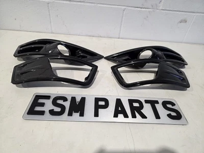 Ford Focus St225 Carbon Fog Light Surrounds All 4 - Image 1 of 4