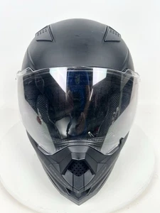 Fly Racing Trekker Motorcycle Helmet XL X-Large Matte Black - Picture 1 of 15