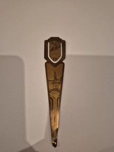1933 A Century Of Progress Carillon Tower Chicago Book Mark - Bild 1 von 6