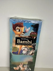 Bambi (DVD, 2005, 2-Disc Set, Special Edition) Factory Sealed - Foto 1 di 3