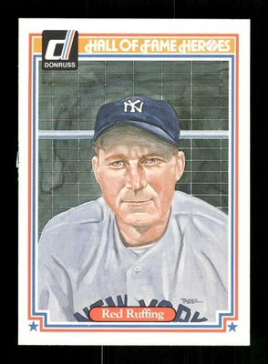 Red Ruffing 1983 Donruss Hall of Fame Heroes #31 New York Yankees - Image 1 of 2