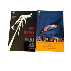 Batman The Dark Knight Master Race & Strikes Again Graphic Novels By Frank Mille - Picture 1 of 2