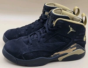 Jordan MVP Schwarz Metallic Gold Turnschuhe Kinder Größe 2Y DZ5578-007 Jumpman Nike - Bild 1 von 15