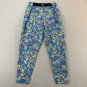 Vintage 80er Fallschirm Hose 32x30 Baggy MC Hammer Z Jags Gym bunt Bodybuild - Bild 1 von 10