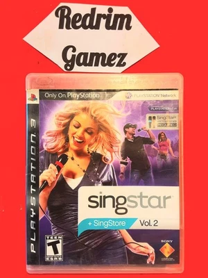 Singstar Vol 2 COMPLETE Sony PS3 Video Games Music Simulation - Image 1 of 3