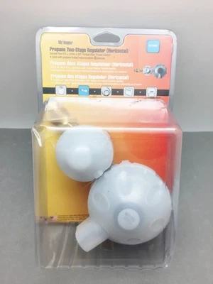 Mr Heater Propane Two-Stage Regulator Horizontal F273863 Female Pipe Thread 3/8" - Image 1 of 4