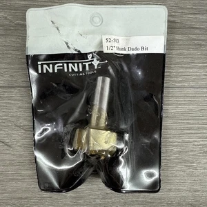 52-503 Infinity Schneidwerkzeuge 1/2 Zoll Schaft Dado/Router Bit Downshear Schneiden - Bild 1 von 5